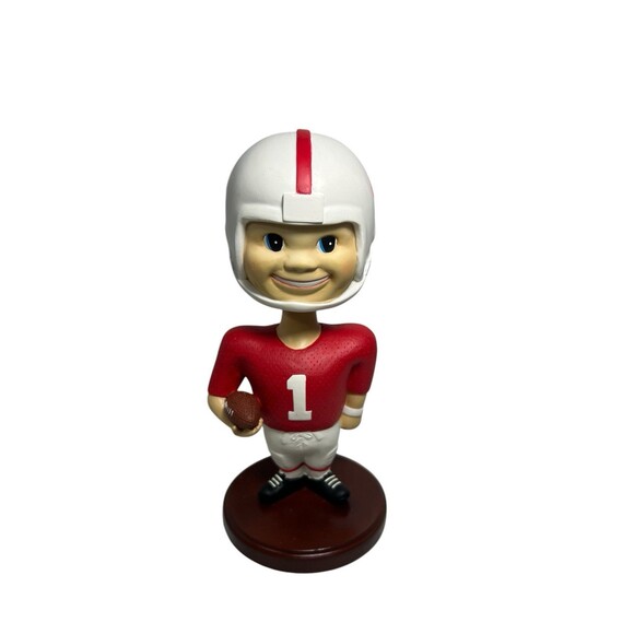 VTG Nebraska NU Football Bobbin Head - First In A Limited Series 2001 With Box - Picture 4 of 16